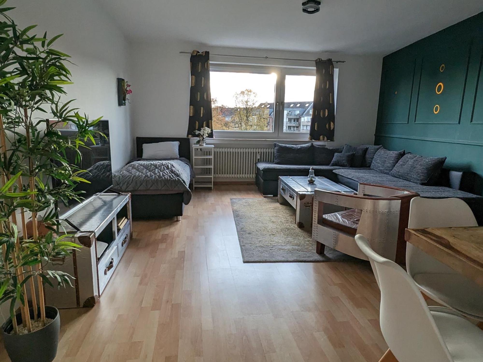 Downtown Apartments Unterbilk Düsseldorf Szoba fotó